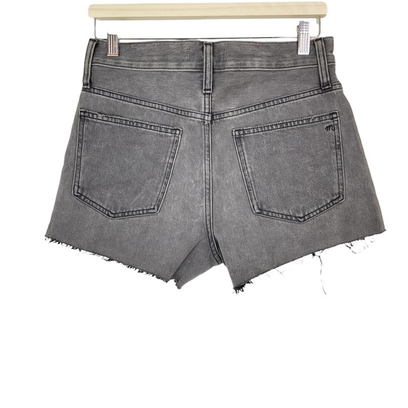 Madewell Relaxed Denim Shorts Mid Rise Noll Wash Size 25 - Picture 3 of 6